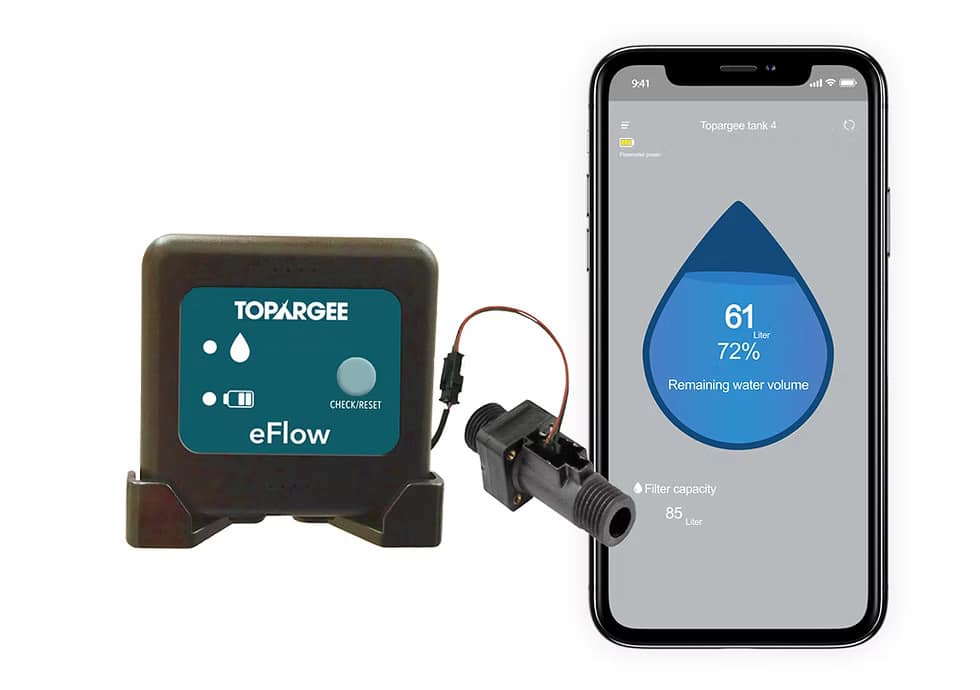 Topargee Bluetooth Water Tank Gauge