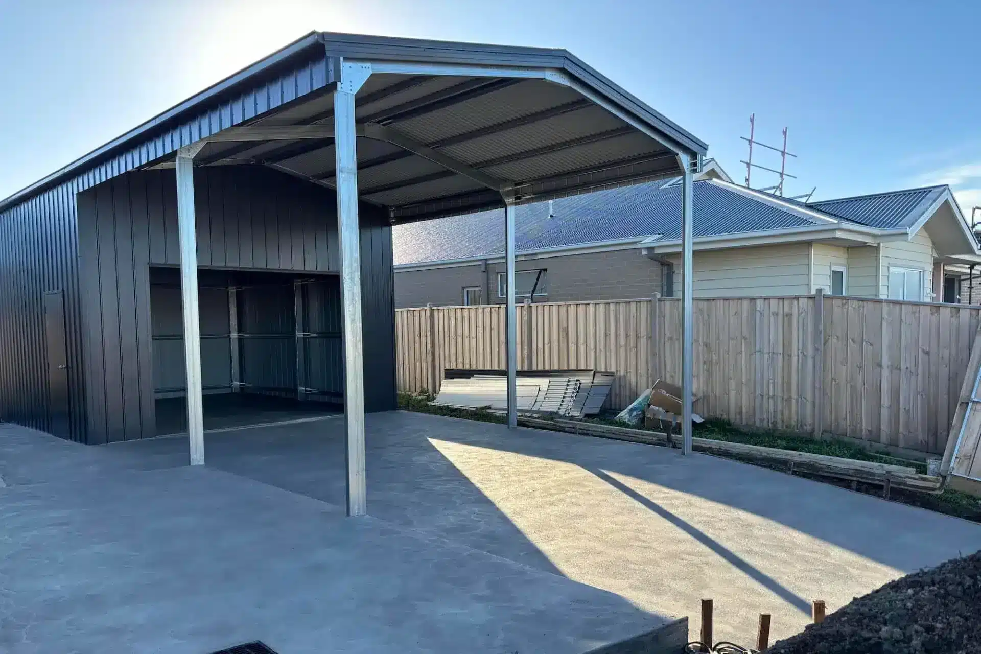 Caravan shed